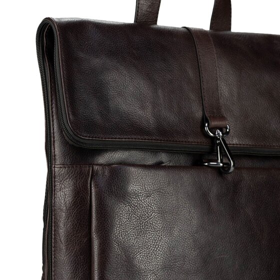 Jost London Plecak Skóra 44 cm Komora na laptopa