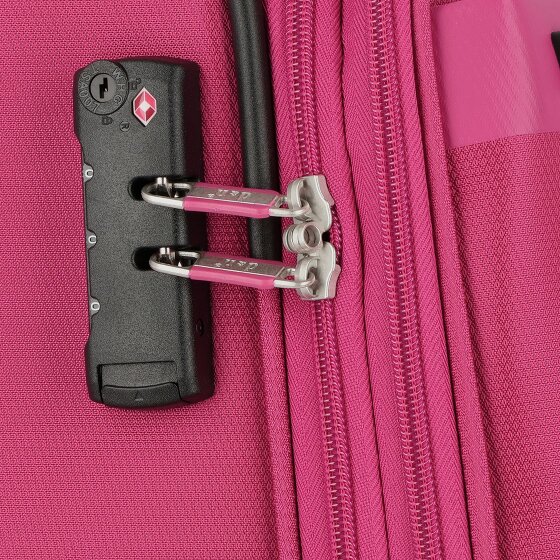 d&n Travel Line 6704 Zestaw walizek na 4 kółkach 3szt.