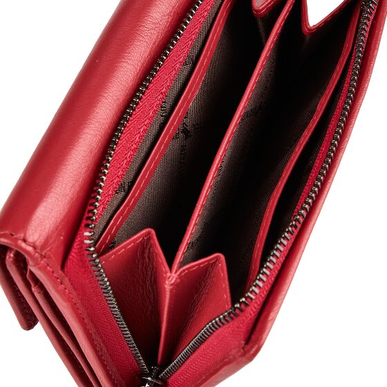 Braun Büffel Anna Portfel Ochrona RFID Skóra 14 cm