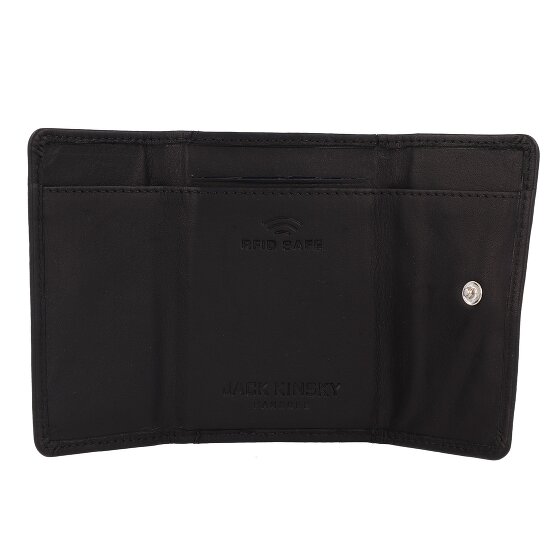 Jack Kinsky Aruba Portfel Ochrona RFID Skórzany 9.5 cm
