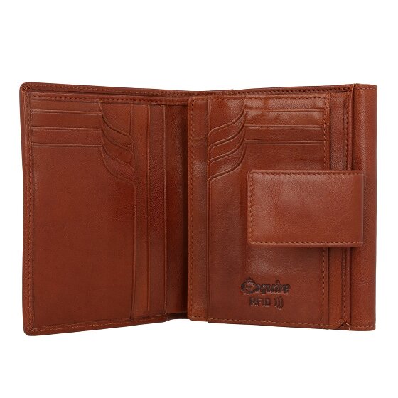 Esquire Toscana Portfel Ochrona RFID Skórzany 12 cm