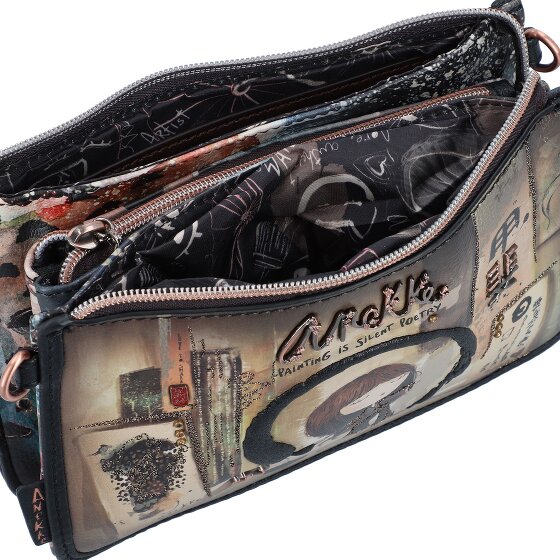 Anekke Shoen Black Torba na ramię 21 cm