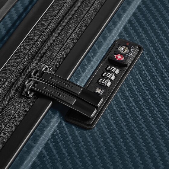 Smartbox Edition 01 4 kółka Zestaw walizek 3-części z plisą rozprężną