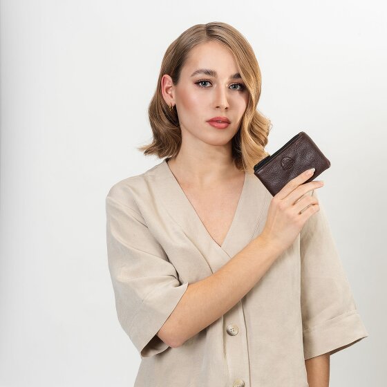 Farmhood Memphis Portfel z kluczem Skórzany 12 cm