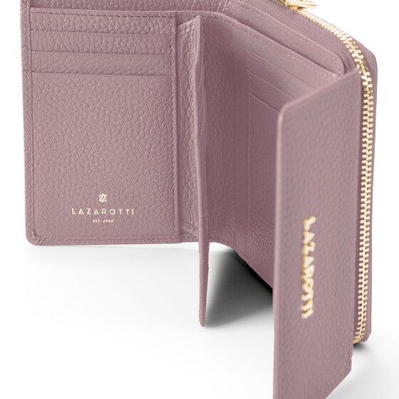 Lazarotti Portfel z skóry typu „zip-around” z Bolonii, 12 cm