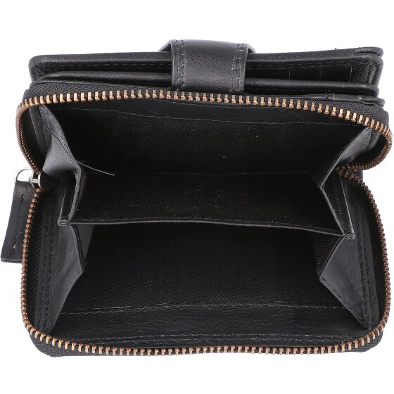 Greenburry Portfel gąbczasty skóra 9 cm