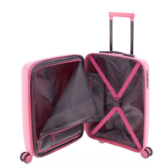 Gladiator 4400 4 kółka Walizka kabinowa 55 cm z funkcją poszerzenia