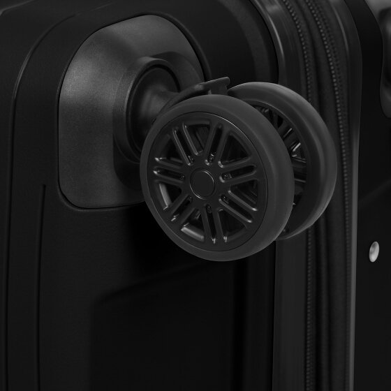 d&n Travel Line 4300-Plus 4 kółka Walizka M 65 cm z plisą rozprężną