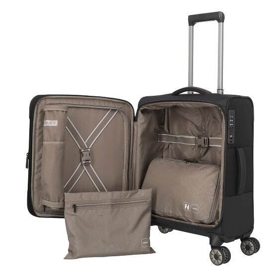 Travelite Crosslite 4 kółka Walizka kabinowa S 55 cm