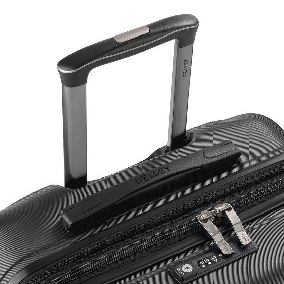 Delsey Paris Meteor 4 kółka Zestaw walizek 3-części z plisą rozprężną