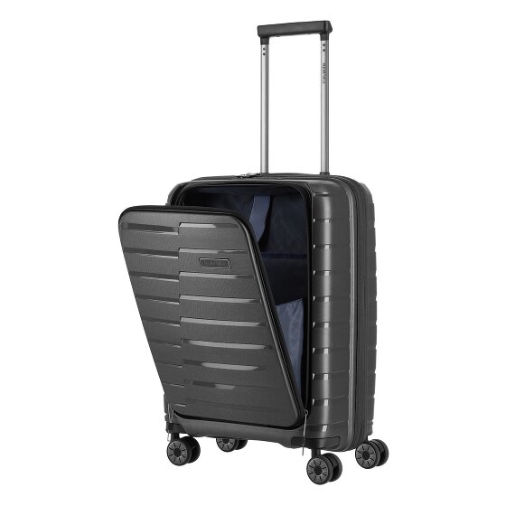Travelite Air Base 4 kółka Walizka kabinowy 55 cm Komora na laptopa