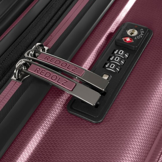 Redolz Essentials 14 4 kółka Walizka kabinowy 55 cm z plisą rozprężną