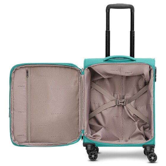 Stratic taska 4-kołowy wózek kabinowy S 55 cm z plisą poszerzającą