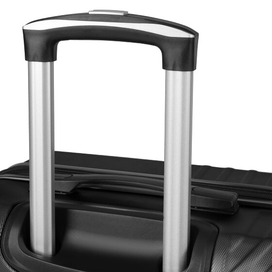 Check.In Paradise 2.0 4 kółka Walizka L 78 cm z plisą rozprężną