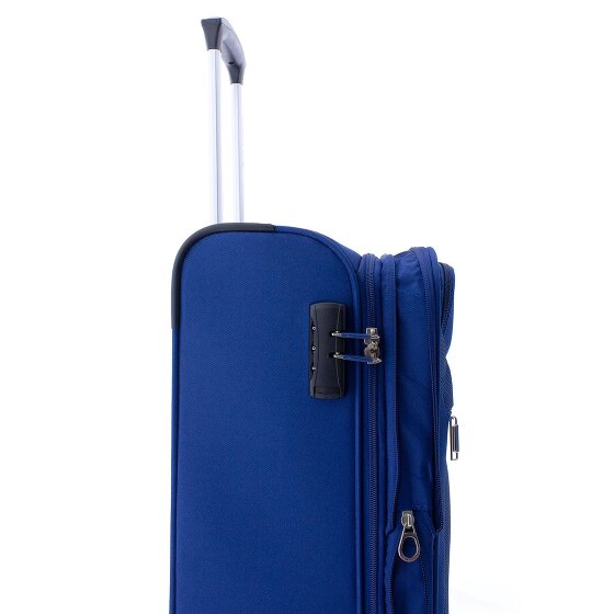 Gladiator 2000 4 kółka Walizka kabinowy 55 cm z plisą rozprężną