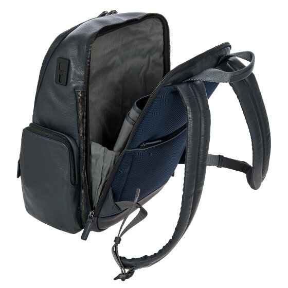 Bric's Torino Plecak skórzany 45 cm Komora na laptopa