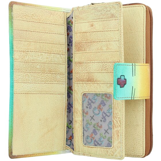 Greenland Nature Art+Craft Wallet RFID Leather 20 cm