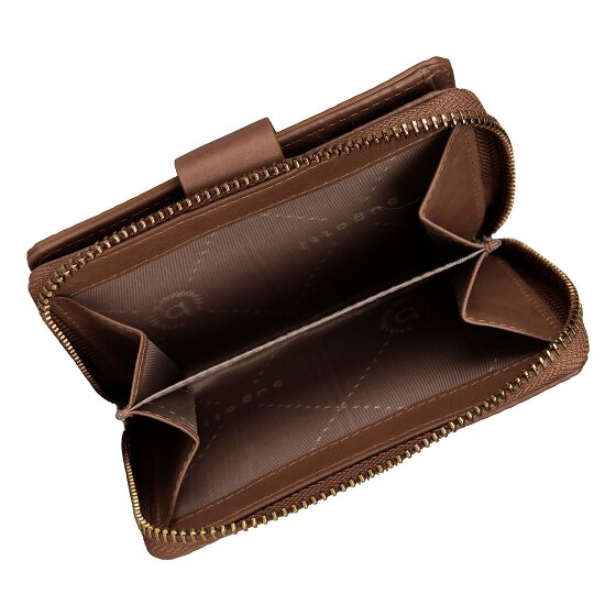 bugatti Noemi Portfel Ochrona RFID Skórzany 12 cm