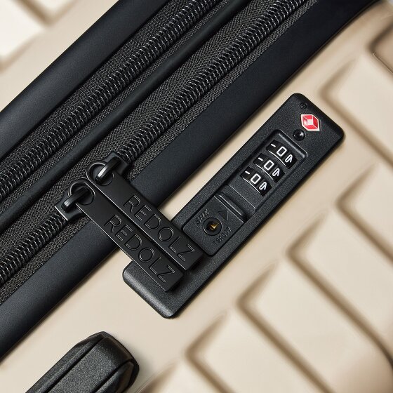 Redolz Essentials 18 4 kółka Zestaw walizek 3-części z plisą rozprężną