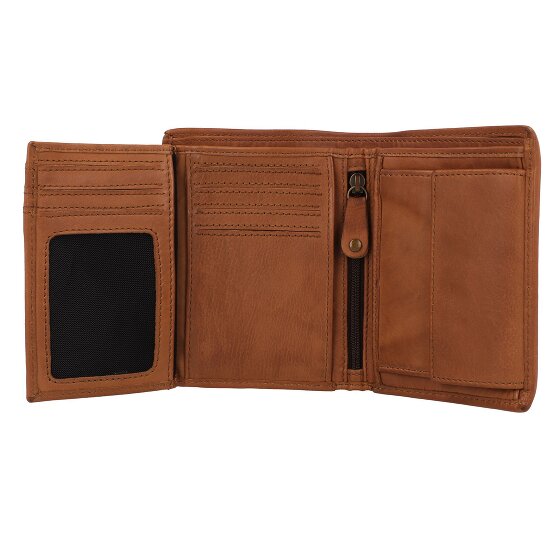 Harbour 2nd Magnus Portfel Ochrona RFID Skórzany 9.5 cm