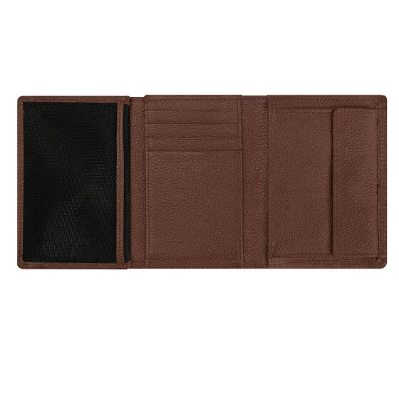Redolz Portfel Leather Essentials HF z ochroną RFID, z skóry, 9,5 cm, rozkładany