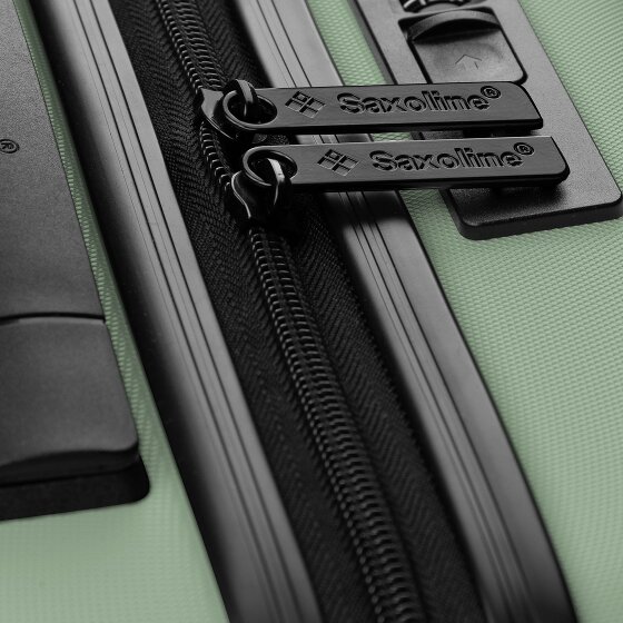 Saxoline Miami 4 kółka Zestaw walizek 3-części z plisą rozprężną