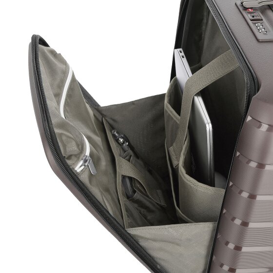 Travelite Air Base 4 kółka Walizka kabinowy 55 cm Komora na laptopa