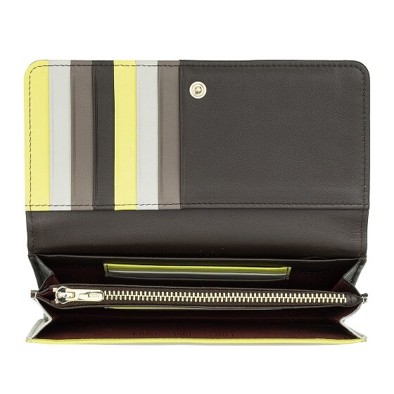 DuDu Canarie Portfel Ochrona RFID Skóra 17.5 cm