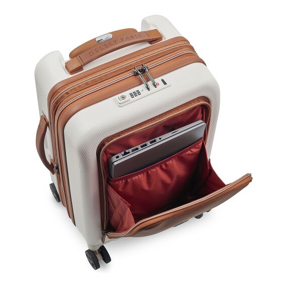 Delsey Paris Chatelet Air 2.0 4-kołowy wózek kabinowy 55 cm z plisą rozprężną