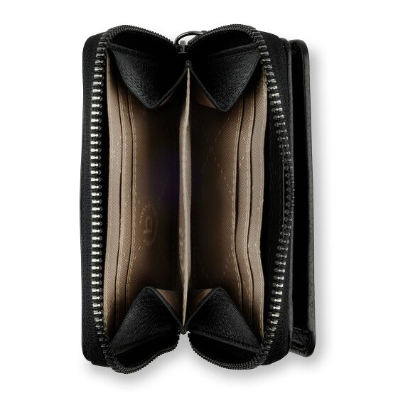 bugatti Elsa Portfel Ochrona RFID Skórzany 11 cm