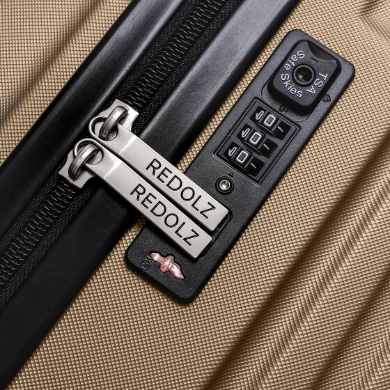 Redolz Essentials 07 3-SET 4 kółka Zestaw walizek 3-części