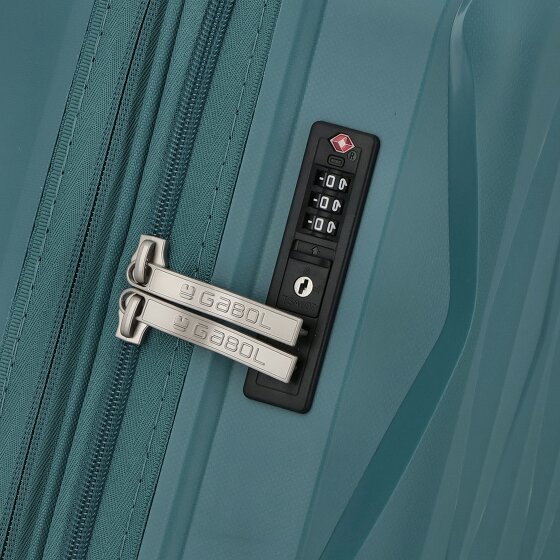 Gabol Infinity 4 kółka Walizka kabinowy 55 cm z plisą rozprężną