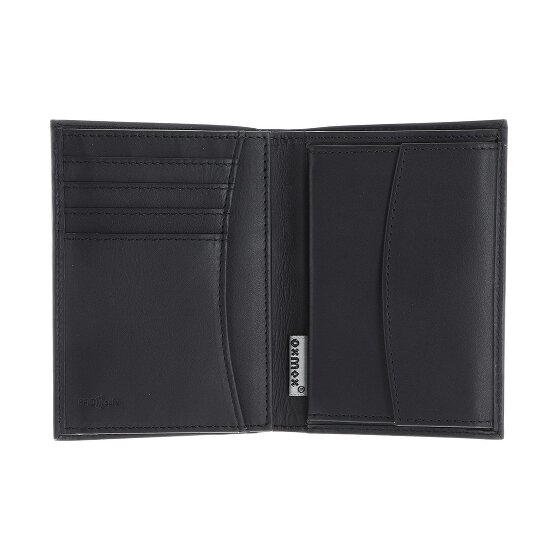 oxmox Leather Portfel Ochrona RFID Skóra 13 cm