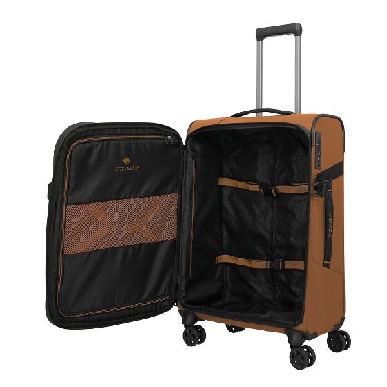 Travelite Briize 4 kółka Walizka M 67 cm z plisą rozprężną