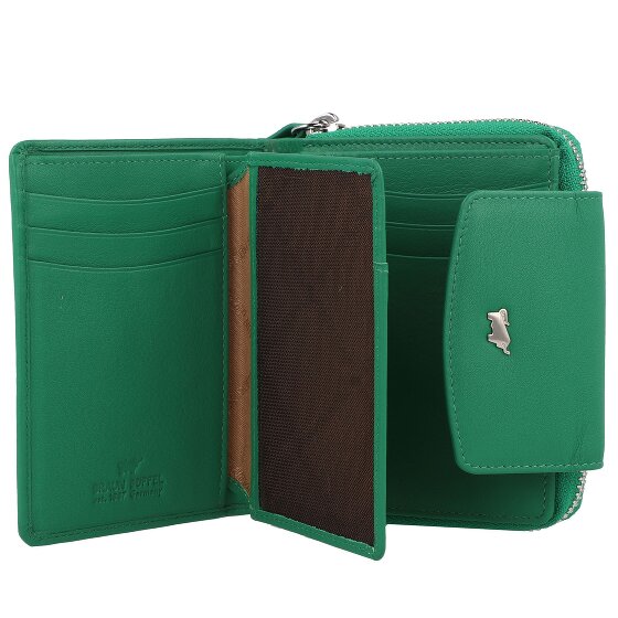 Braun Büffel Joy Portfel Ochrona RFID Skórzany 12 cm