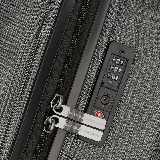 Polestream Moonrock 4 kółka Zestaw walizek 3-części z plisą rozprężną