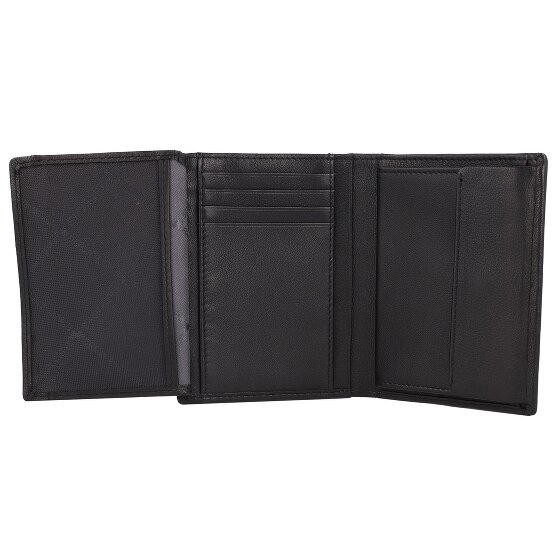 Braun Büffel Hannes Portfel Ochrona RFID Skórzany 9.5 cm