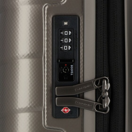 Samsonite Attrix 4 kółka Walizka kabinowy 55 cm z plisą rozprężną