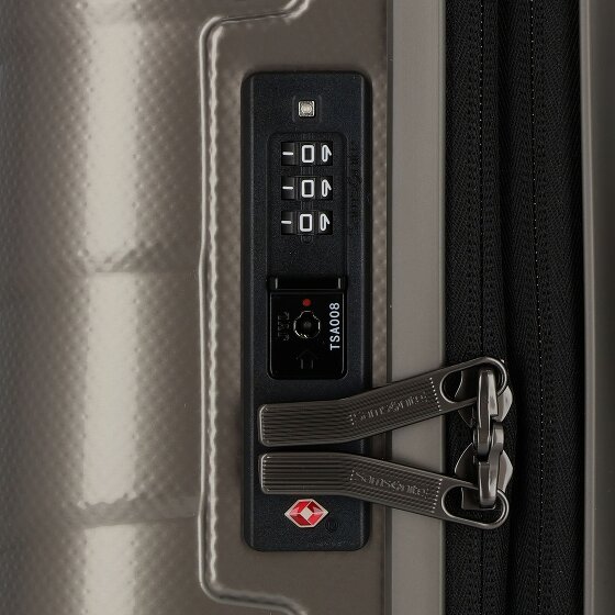 Samsonite Attrix 4 kółka Walizka kabinowy 55 cm z plisą rozprężną