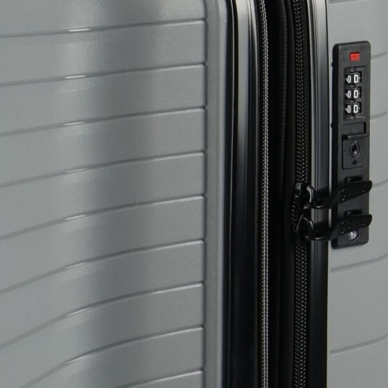 Benzi 5808 4 kółka Walizka kabinowy 55 cm z plisą rozprężną