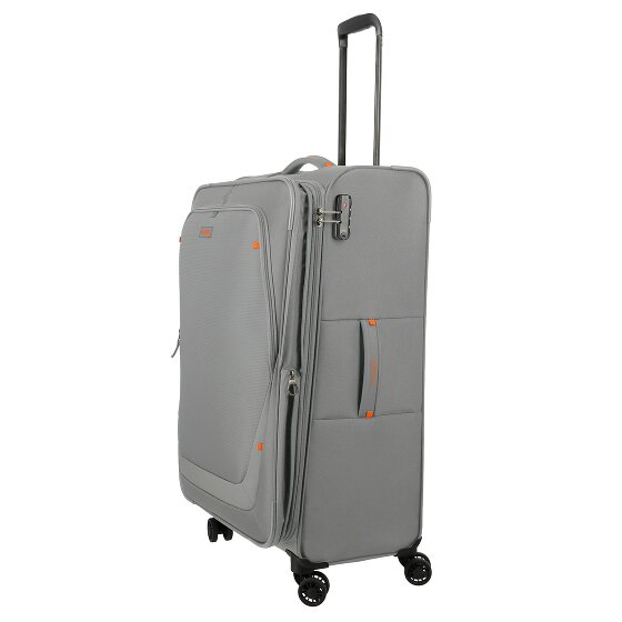 Travelite Umbria 4 kółka Walizka L 77 cm z plisą rozprężną