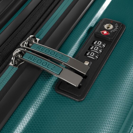 Redolz Essentials 14 4 kółka Walizka kabinowy 55 cm z plisą rozprężną