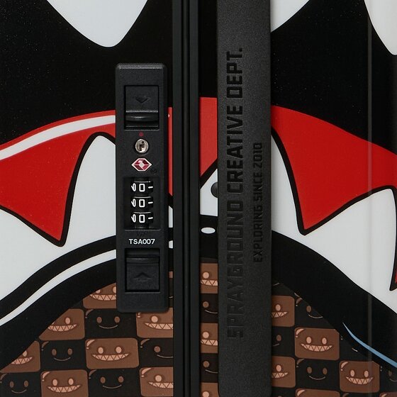 Sprayground Sharks In Paris 4 kółka Walizka kabinowa 55 cm