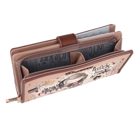 Anekke Hollywood Portfel Ochrona RFID 18.5 cm