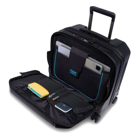 Piquadro PQ Light 4 kółka Walizka z pilotem 45 cm Komora na laptopa