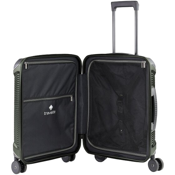 Travelite Millennium 4 kółka Walizka kabinowy 55 cm