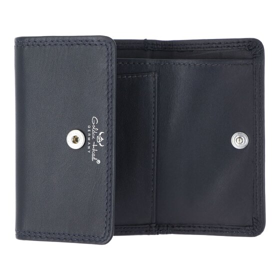 Golden Head Polo Wallet RFID Leather 9.5 cm