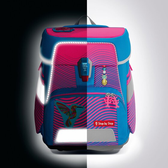 Step by Step Space Neon Zestaw tornistra 5-części