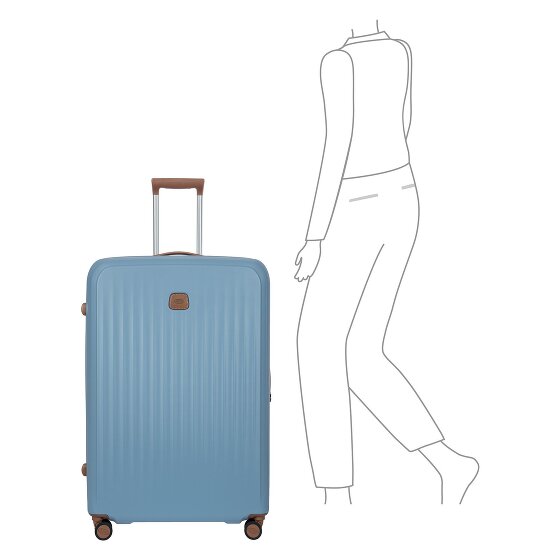 Bric's Taormina 4 kółka Walizka L 82 cm z plisą rozprężną