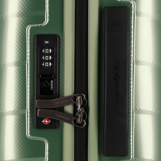 Samsonite Attrix 4 kółka Walizka kabinowy 55 cm z plisą rozprężną